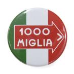 1000 MIGLIAオフィシャル缶バッジ(ITALIA)　20372