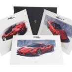 フェラーリ純正 488GTB/488Spider/California-T VIPゲスト記念品リトグラフセット　21394