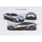 フェラーリ純正 GTC4 LUSSO VIPゲスト用リトグラフ　21772