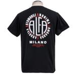 アルファロメオ A.L.F.A. MILANO Tシャツ(ブラック)　24383