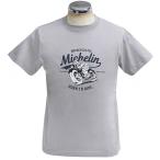 ミシュランオフィシャルTシャツ-MOTO-(ライトグレー)　25326