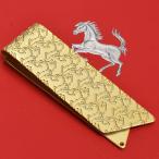 フェラーリ純正Prancing Horseパターンマネークリップ　26476