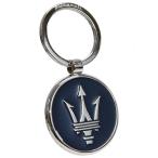  Maserati оригинальный NEW LOGO кольцо для ключей ( metal раунд / голубой ) 5333