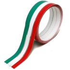 イタリア国旗カラーストライプデカ