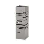  стойка для зонтов LFS-180GY тонкий модный вода получить tray есть steel gray вход прием прямоугольник простой 