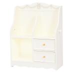 ショッピングランドセルラック ランドセルラック（ホワイト） RCC-1857WH 子供部屋 収納 チェスト 引き出し リボン