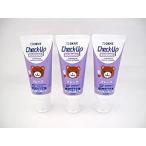 ショッピングチェックアップ ライオン DENT チェックアップ コドモ グレープ 3本 60g フッ素　950ppm 歯みがき粉 歯磨きペースト 虫歯予防