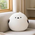もちふわラウンドクッション フレンズヒル しまださん シマエナガ ふわふわ ぬいぐるみ クッション もちもち やわらかい 抱き枕 送料無料 爆買
