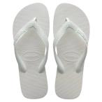 ショッピングhavaianas （ハワイアナス ビーチサンダル トップ ホワイト 35-36 23cm）Havaianas 夏 海 ビーサン サンダル 白 ゴム メンズ レディース 履物 ブラジル