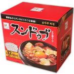 （李王家 スンドゥブ チゲ用スープ 12袋）チゲ 素 濃縮タイプ 150g 1-2人分 12食 12パック 韓国 鍋 パック スープ 豆腐鍋 あさりダシ 辛い つゆ 54131