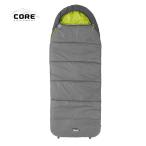 （Core Equipment 30度ハイブリッド 寝袋 グレーグリーン）215.9cm×83.8cm 洗濯機洗い可能 暖かい キャンプ コア フード 屋内 屋外 コストコ 2622062