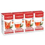 （カーミエン CARMIEN オーガニック ルイボスティー 40袋×4箱 160ティーバッグ）カルミエン ルイボスティ 100g×4個 有機 お茶 無添加 571555