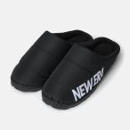 NEW ERA ニューエラ ルームシューズ ワードマーク ブラック 14669934