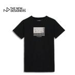 TheNewDesigners ザ ニュー デザイナーズ Noir PROFESSOR MW-108-IND_Black ブラック Tシャツ M/L/XL