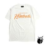 【THE HUNDREDS/ザ・ハンドレッツ】FOREVER TEAM LOGO T-SHIRT Tシャツ / WHT ホワイト / ORG