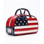 【TMTティーエムティー】 U.S.FLAG ENAMEL LETHER CART BAG TBAF20CL06