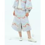 ■【BEDSIDEDRAMAベッドサイドドラマDye JQ wide pants(bsd23SS-04) (2色)
