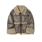 [WIZZARD ( Wizard )]FAUX MOUTON COAT(2 цвет )