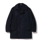 [BUZZ RICKSON'S Buzz Rickson's ]BR14146/PEA-COAT *LONG MODEL WOOL LINING NAVAL CLOTHING FACTORY~