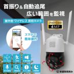 ワイヤレス防犯カメラ AI人検知・追