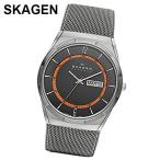【並行輸入品】スカーゲン SKAGEN SKW6007 Melbye Mesh Grey Titanium グレイ チタニアム メンズ 腕時計 北欧時計　