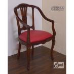 マホガニー家具：ローズアームチェア...