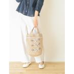 Yahoo! Yahoo!ショッピング(ヤフー ショッピング)【30％OFF】コットンチェーン刺繍２Wayバッグ（2カラー）　H21S310NA　