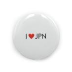 Yahoo! Yahoo!ショッピング(ヤフー ショッピング)缶バッジ　アイラブシリーズ　I love jap