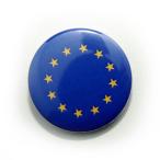 缶バッジ 世界の国旗シリーズ　欧州連合　（National Flag EUROPEAN UNION)