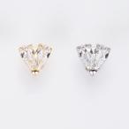 ショッピングtouch クリスタルハートチャーム(メタルフレーム専用)