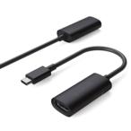 USB-C to HDMI конверсионный адаптор 4K/60Hz соответствует HDR поддержка кабель длина 15cm compact проект 