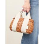 【VIOLA'dORO】ラタン×牛革2WAYバッグ