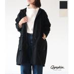 【送料無料】【2026SS】Gymphlex[ジムフレックス] NYLON DYED POPLIN フードジップコート　GY-A0786 NST