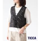 【送料無料】【2026SS】TICCA[ティッカ] フラワーレースベスト　TBFS-132