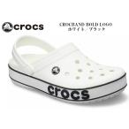 CROCBAND BOLD LOGO CLOG(クロックス) crocs クロックバンド ボールドロゴ クロッグ 206021 ビッグロゴデザインが登場 メンズ レディス
