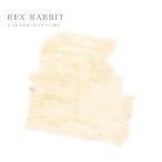 [1 листов ] мех лоскут Rex кролик - gire край порванный натуральный мех нежный мех ручная работа лоскутное шитье рукоделие белый 