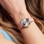 OLIVIA BURTON｜Signature シグネチャー ラッキービー ウルトラ スリム カーネーションゴールド ブラッシュレザー