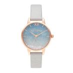 OLIVIA BURTON|Under The Sea アンダーザシー ウィッシングウェーブ グリッターダイヤル ローズゴールド シマーパールレザー