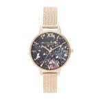 OLIVIA BURTON|Celestial セレスティアル ローズゴールドブークルメッシュ