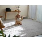 【萩原インテリア】イブルキルティングラグ グレー 240x190