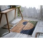 【adepeche/アデペシュ】マニエール コットン ラグ/マット マット ムーンリットナイト