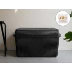 ショッピング炭八 【like-it/ライクイット】スタックアップコンテナー（インナーボックスセット） ブラック L《調湿木炭 炭八付き HinataLife限定セット》