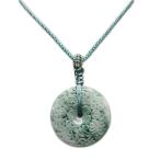  зеленый ввод ...книга@.. Jedi to цветок . резьба по дереву flat дешево . круг примерно 27mm шнур колье натуральный камень скульптура товар 