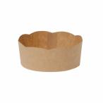 マフィンカップ Mカップ 茶 （100枚�