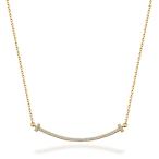 スマイル デザイン バー ネックレス