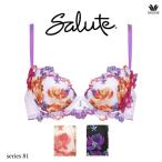 ワコール サルート 81G ブラジャー BTJ481 3/4カップワイヤー P-upタイプ GHIカップ