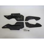 [ сменный товар ]NMAX nmax125/155 n-max V3 2025 после CNC aluminium панель подножки slip предотвращение c функцией чёрный 