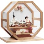 ショッピング桃 親王ケース飾り　アクリルケース　5H-KK38-Z