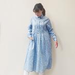 【リバティ】タックロングワンピース【5136780】