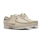 Clarks Clarks Wallabee.GTX White Leather спортивные туфли 26185605